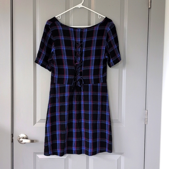 ASOS Collusion Plaid Dress - Picture 10 of 11